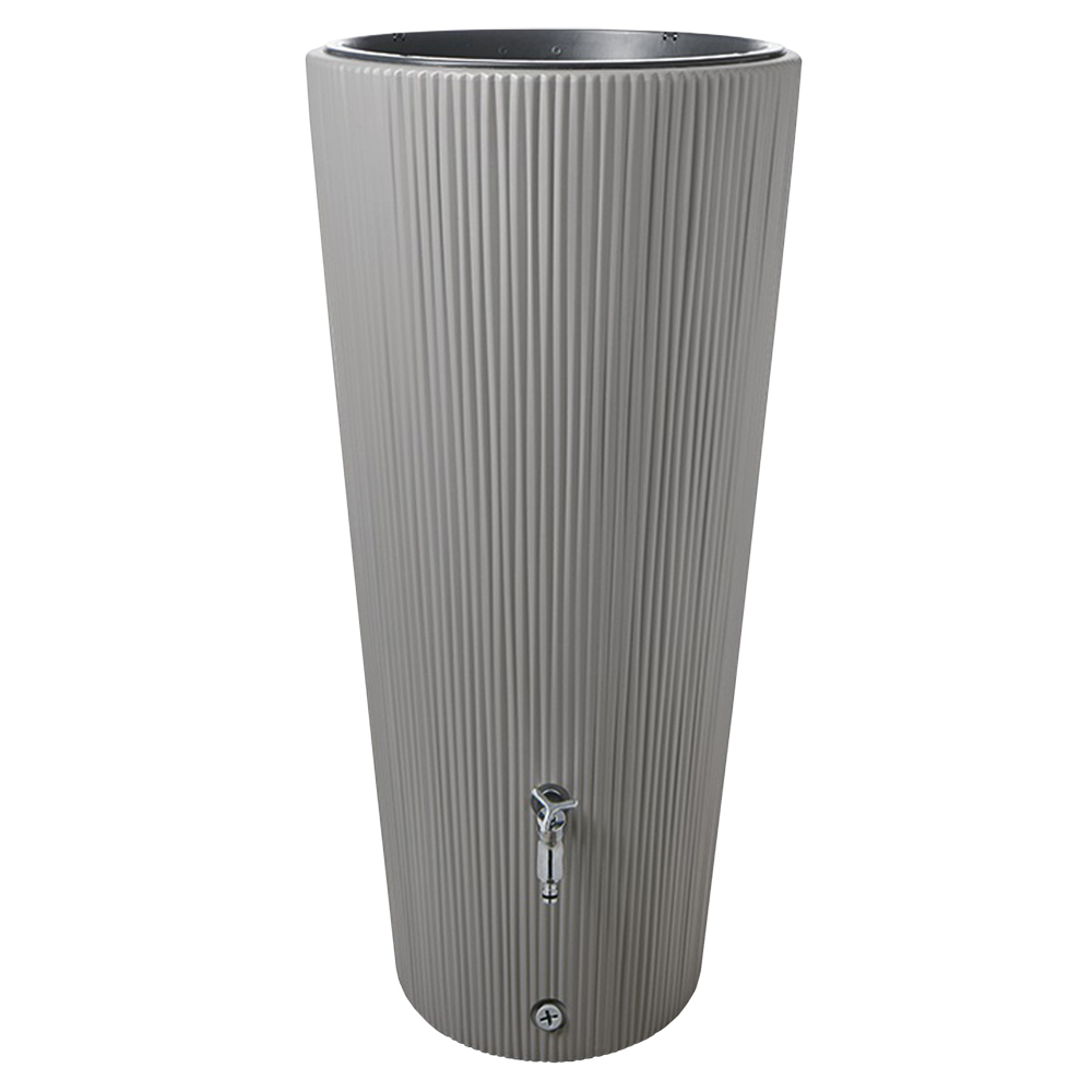 2-in-1 LINUS 220 liter Steengrijs regenton