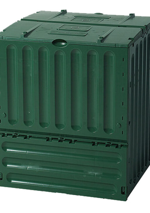 Compostvat Eco King 400 liter groen 70x70x83 cm