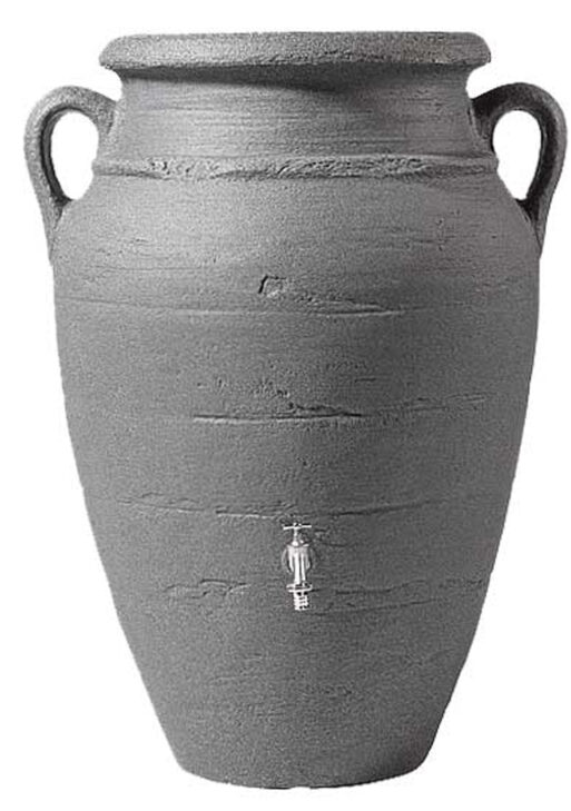 ANTIQUE Amfoor 360 liter Antraciet amfoor
