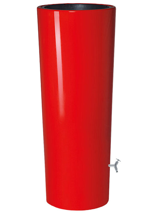 2-in-1 350 liter Tomaatrood regenton