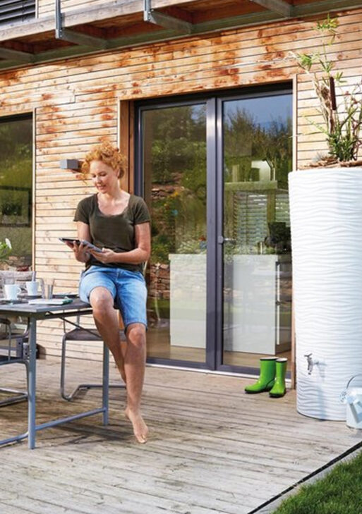 2-in-1 NATURE 350 liter Arctic regenton