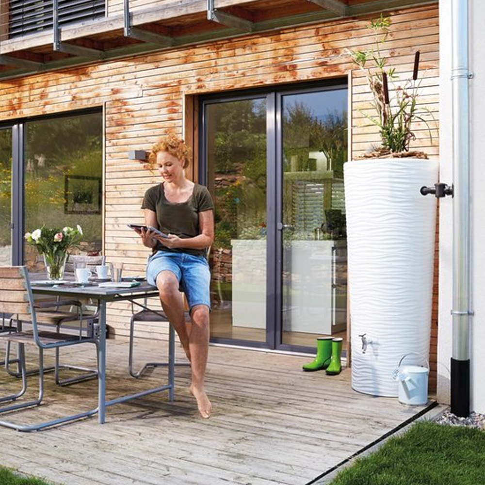 2-in-1 NATURE 350 liter Arctic regenton