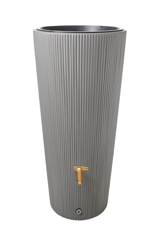 2-in-1 VASO DECOR 220 liter Grijs regenton
