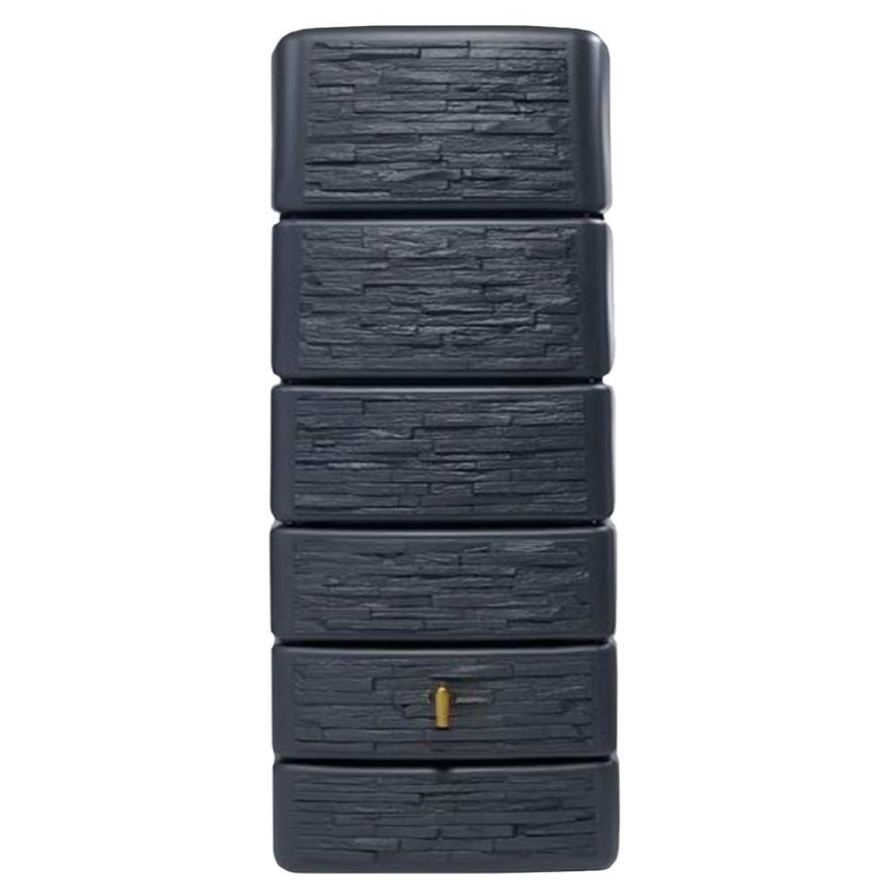 SLIM Wandtank 500 liter Steenlook antraciet wandtank