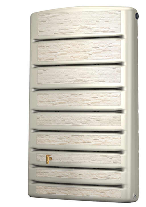 Extra SLIM Wandtank 400 liter Steenlook beige wandtank