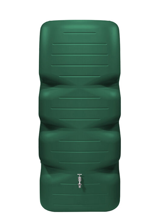 CUBUS 1000 liter Donkergroen regenton