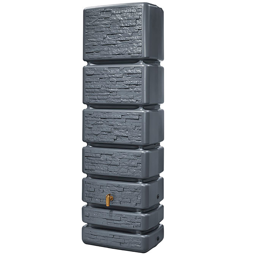 SLIM Wandtank 350 liter Steenlook antraciet wandtank