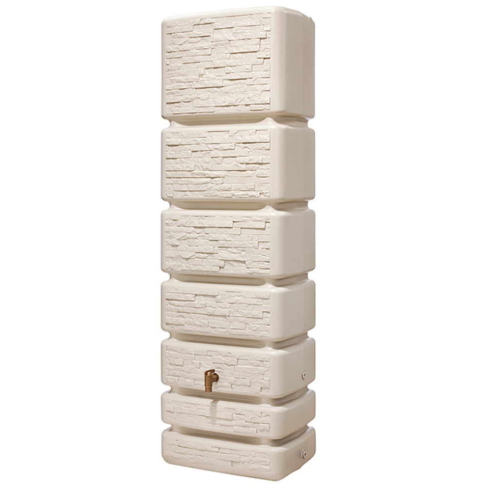 SLIM Wandtank 350 liter Steenlook beige wandtank