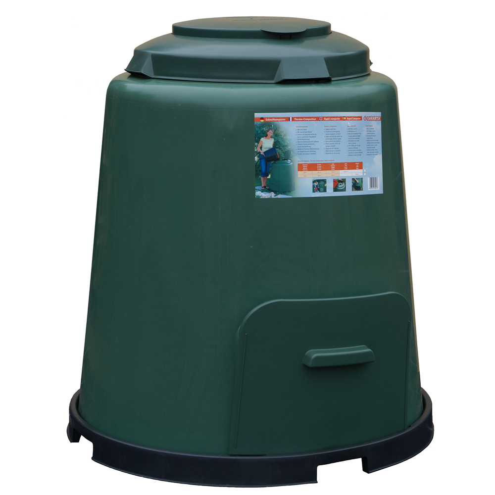 Compostvat 280 liter groen/beluchting ø 80 x 87 cm