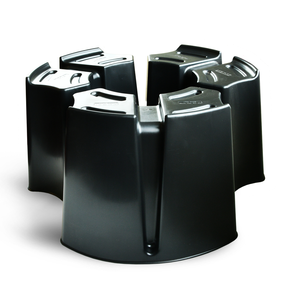 Voet 3-delig tbv Harco 114/168/227