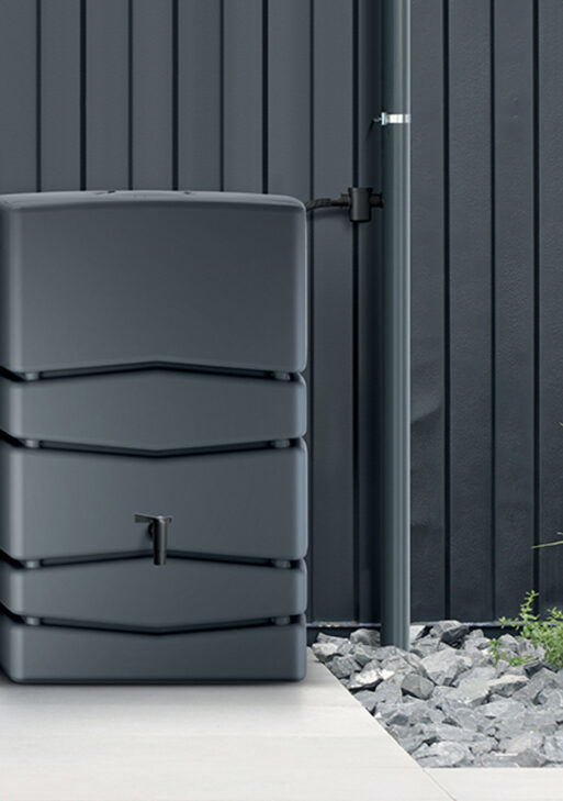 Aqua Tower 650 liter Antraciet regenton